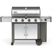 Weber Genesis II LX S-440 Freestanding Propane Gas Grill - Stainless Steel image