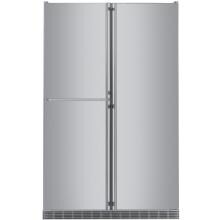 Liebherr 23.8 Cu. Ft. 3 Zone Built-In Side-By-Side Refrigerator - Stainless Steel - SBS-241