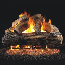 Peterson Real Fyre 30-Inch Split Oak Gas Log Set With Vented Propane ANSI Certified G46 Burner - Basic On/Off Remote image
