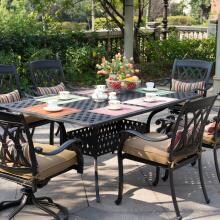 Darlee San Marcos Aluminum 6 Person Dining Set