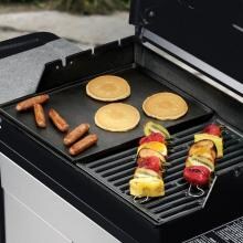 Weber 7531 Cast Iron Griddle For Genesis Silver A, Spirit 500 & Spirit E-210 Gas Grills