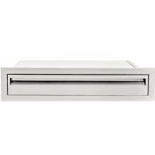 BBQGuys.com Aspen Series 30 X 4-Inch Stainless Steel Single Access Drawer image