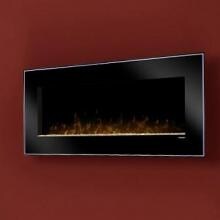 Dimplex Dusk 43-Inch Wall Mount Electric Fireplace - Black - DWF1215B