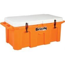 Grizzly Coolers 150 Quart Ice Chest - Orange