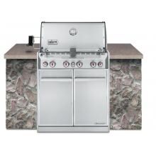 Weber Summit S-460 Built-In Propane Gas Grill With Rotisserie & Sear Burner image
