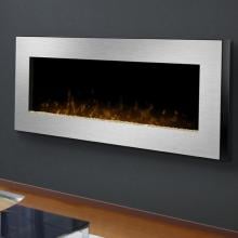 Dimplex Celebrity 49-Inch Wall Mount Electric Fireplace - Stainless Steel - DWF1207SB
