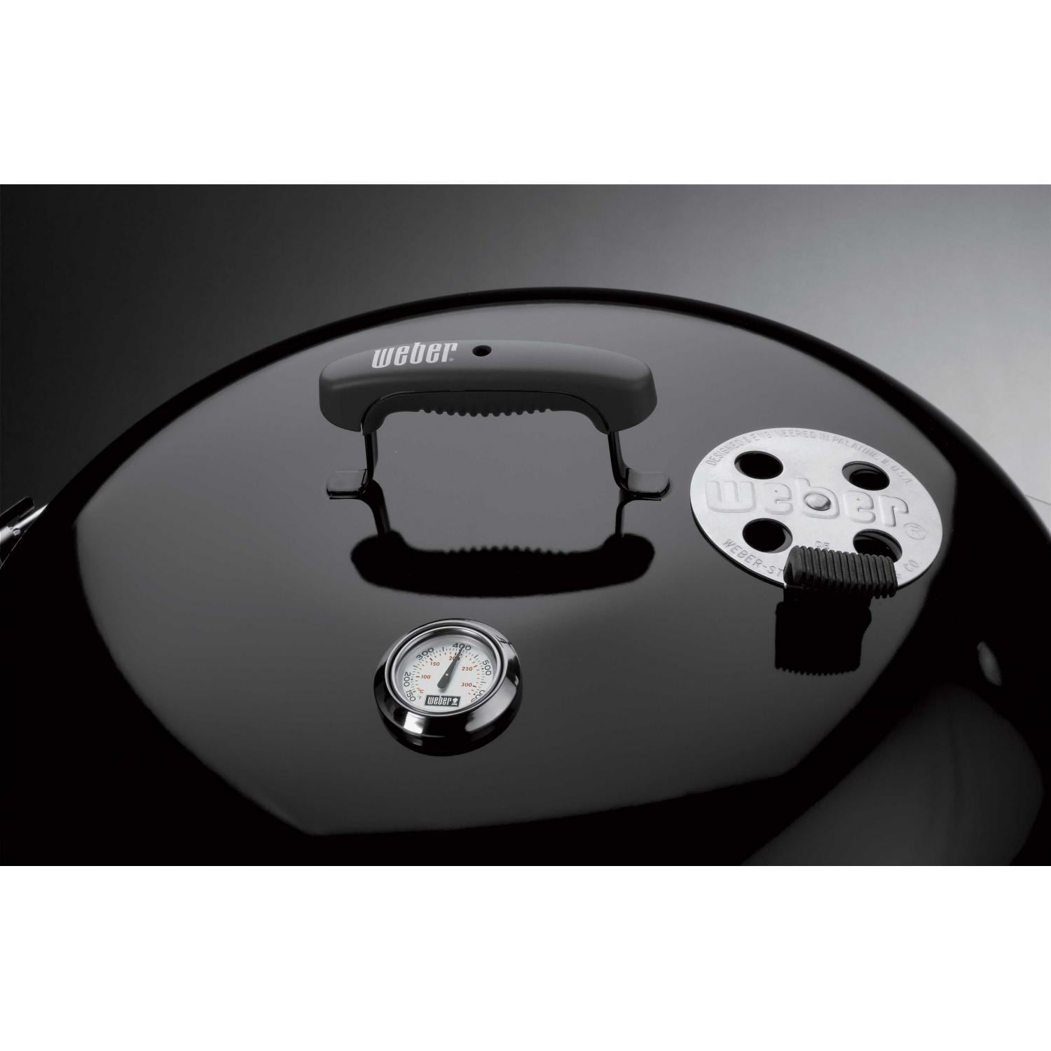 er Charcoal Grills Performer 22.5 Inch Charcoal BBQ Grill Black