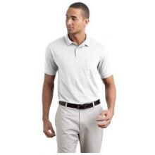 Hanes Comfortblend EcoSmart Jersey Knit Polo Shirt With Pocket Medium - White image