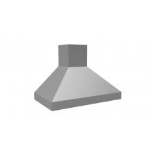 Vent-A-Hood 42-Inch 600 CFM Euroline Wall Mount Chimney Hood - Stainless Steel - EPXH18-242 SS image