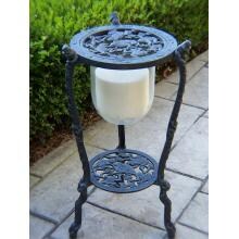 Oakland Living Oakland Living Frog Candle Holder With Candle - Verdi Grey