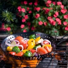 Man-Law 12 X 24 Inch Non-Stick BBQ Skillet Basket image