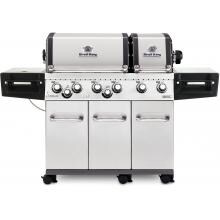 Broil King Regal XLS Pro 6-Burner Freestanding Natural Gas Grill With Rotisserie & Side Burner - Stainless Steel image