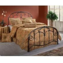 Hillsdale Jacqueline Brushed Pewter Metal Bed Set With Frame - Full - 1293BFR image
