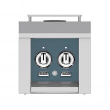 Hestan Built-In/Cart Mounted Natural Gas Double Side Burner - Pacific Fog - AGB122-NG-GG image