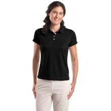 Nike Golf Ladies Dri-FIT Pebble Texture Polo Shirt Large - Black image