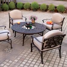 Darlee Catalina Aluminum 4 Person Deep Seating