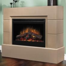 Dimplex Mason Cast Concrete 53-Inch Electric Fireplace - Taupe - SOP-945-TC