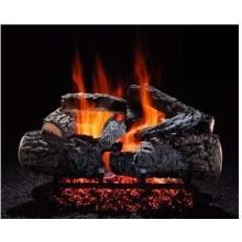 Hargrove Gas Logs 24-Inch Cross Timbers Vented Gas Log Set With E-Burner
