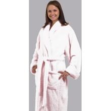 Terry Town Nordic Chenille Shawl Collar Robe One Size Fits Most - White image