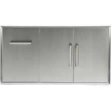 Coyote 45-Inch Double Access Doors With Roll Out Trash/Propane Tank Drawer - CCD-POD image