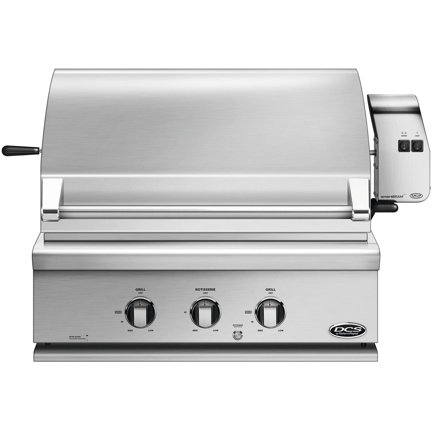 DCS 30Inch BuiltIn Propane Gas Grill With Rotisserie BGC30BQRL
