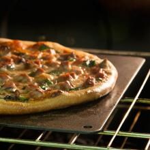 14-Inch Steel Square Pizza Plate image