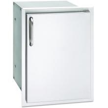 Fire Magic Aurora 14 Inch Right-Hinged Enclosed Cabinet Storage With Drawers