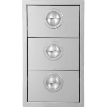 Portofino Series Triple Access Drawer Front View