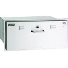 Fire Magic Select 30-Inch Built-In 110V Electric Stainless Steel Warming Drawer - 33830-SW image