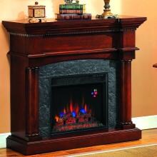 Marthas Vineyard 38-Inch Electric Fireplace - Antique Mahogany - 18DM2105