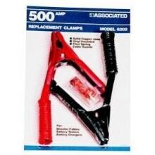 Associated Equipment Booster Cable Clamps For Booster Cables (3,4,6 Gauge) - 500 Amp