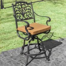 Lakeview Outdoor Designs Evangeline Aluminum Bar Stool