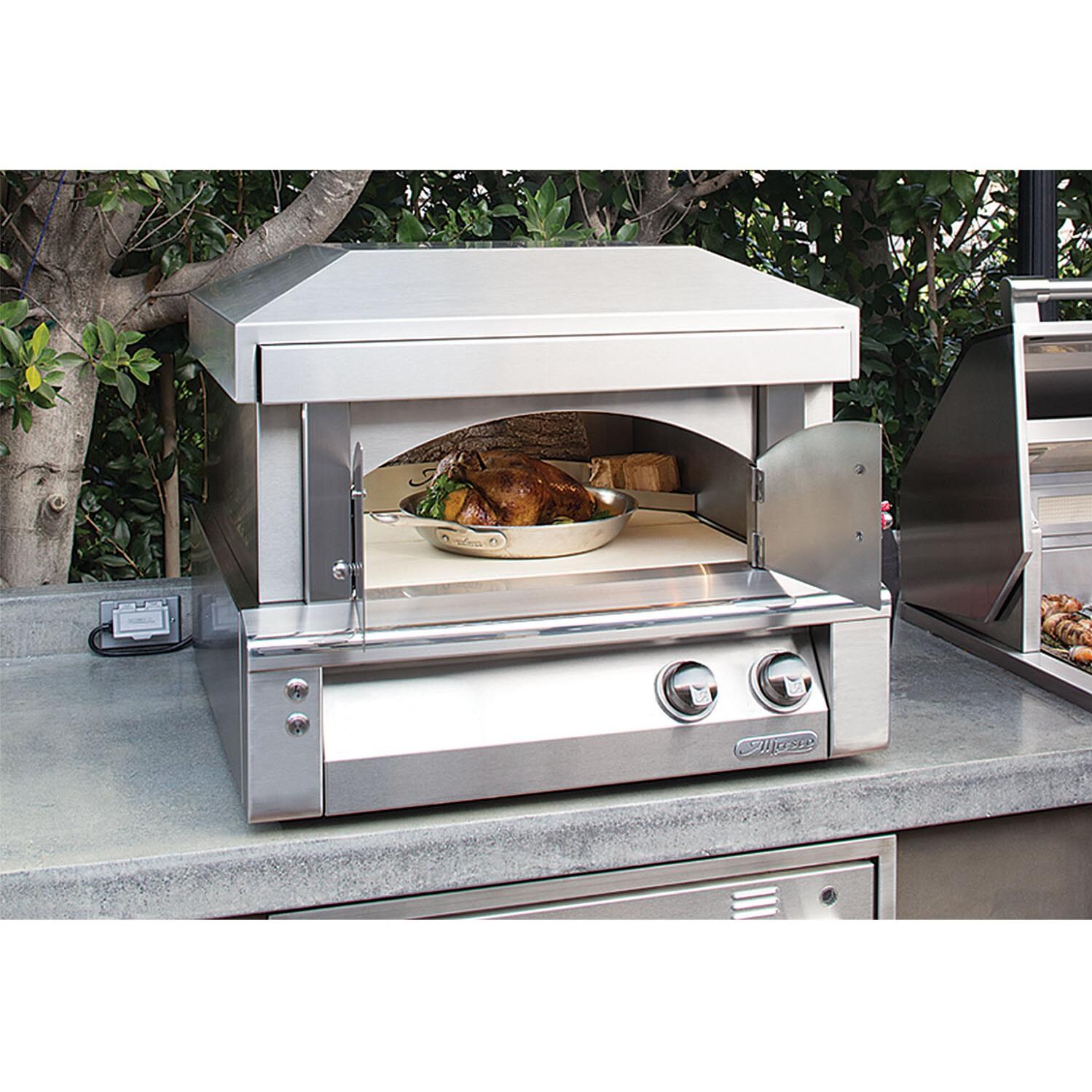 ... Inch Countertop Propane Gas Outdoor Pizza Oven - AXE-PZA-LP : BBQ Guys