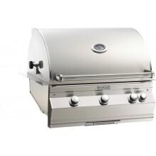 Fire Magic Aurora A660i 30-Inch Built-In Natural Gas Grill With One Infrared Burner, Rotisserie And Analog Thermometer - A660i-6LAN image