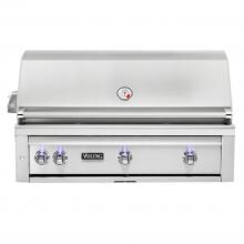 Viking Professional 5 Series 42-Inch Built-In Natural Gas Grill With One ProSear Infrared Burner And Rotisserie - VQGI5420NSS image