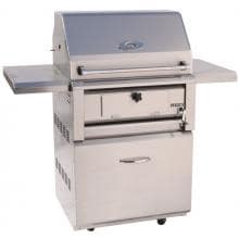 Luxor Charcoal Grills 30 Inch Charcoal Grill On Cart AHT-30-CHAR-F