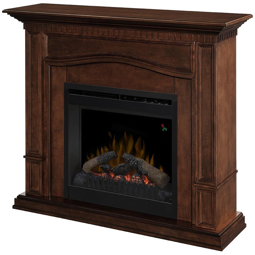Dimplex Theodore 42 Inch Electric Fireplace Mocha