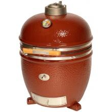 Saffire Grill Kamado Style Charcoal Grill And Smoker - Jasper Red