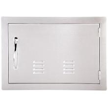 Sunstone Grills 24 Inch Flush Mount Single Access Door With Vents - Horizontal