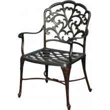 Darlee Catalina Cast Aluminum Patio Dining Chair - Antique Bronze