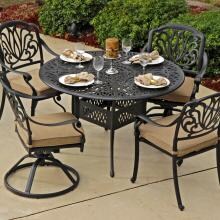Lakeview Outdoor Designs Rosedown Aluminum 4 Person Dining Set