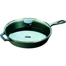 Lodge Skillets With Glass Cover 2 Inch Deep Logic Cast Iron Skillet - L10SKG3