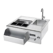 Sole Gourmet Stainless Steel Bar Tender Sink And Cooler image
