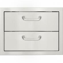 BBQGuys.com Kingston Series 20-Inch Stainless Steel Double Access Drawer image