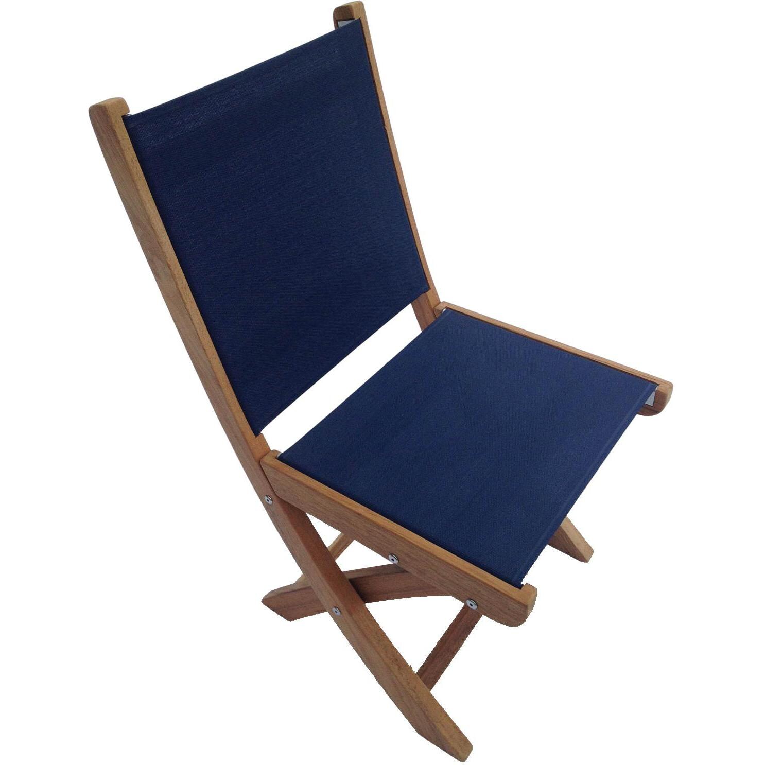 Royal Teak Collection SailMate 10 Person Sling Dining Set