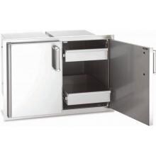 Fire Magic Echelon 30 Inch Enclosed Cabinet Storage With Drawers