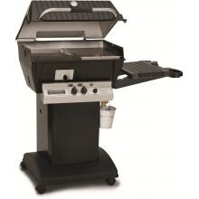 Broilmaster Q3X Qrave Propane Gas Grill On Black Cart image