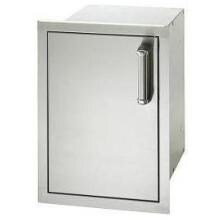 Fire Magic Premium Flush 14-Inch Left-Hinged Enclosed Cabinet Storage With Drawers With Soft Close - 53820SC-L image