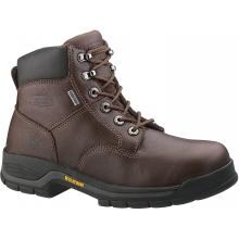 Wolverine Mens Harrison 6 Inch GORE-TEX Waterproof Work Boots - Brown - Size 8.5 - Medium