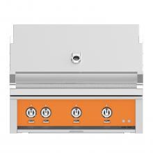 Hestan 36-Inch Built-In Natural Gas Grill W/ Rotisserie - Citra - GABR36-NG-OR image